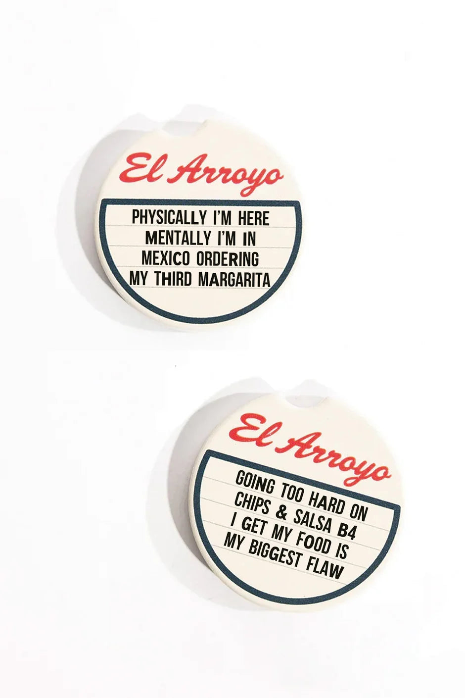Chips & Salsa Car Coaster