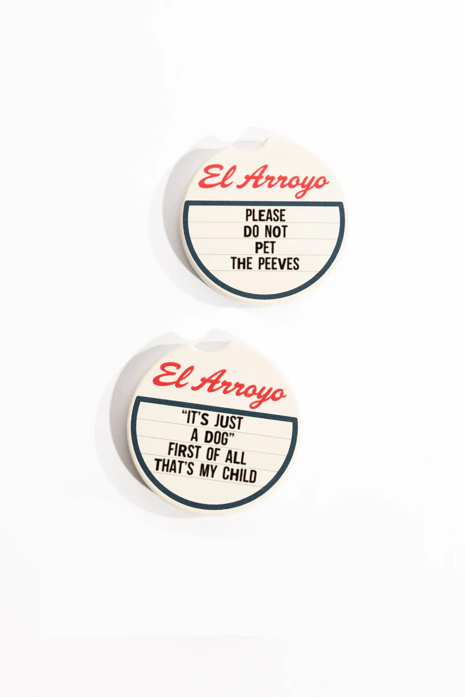 Pet The Peeves Car Coaster