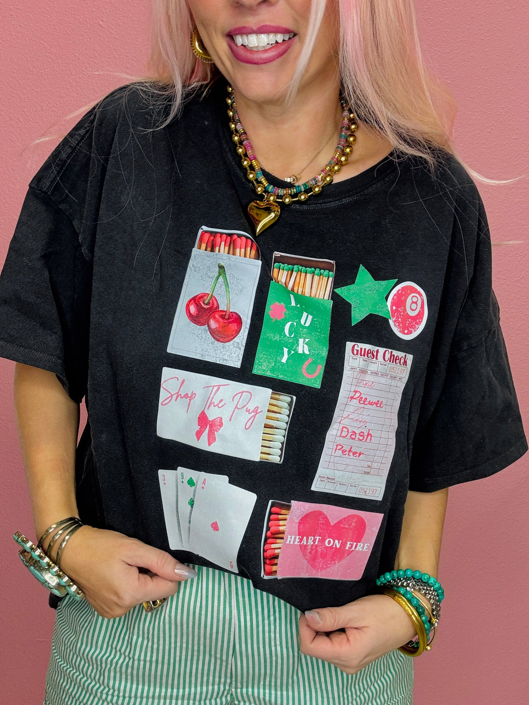 Lucky Matchbox Graphic Tee