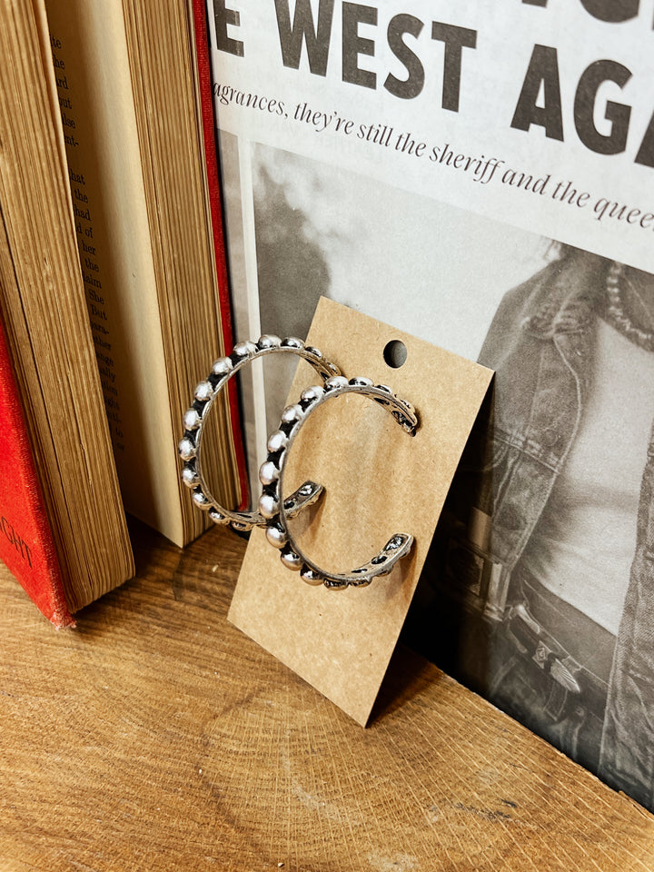 Western Essential Studded Hoops