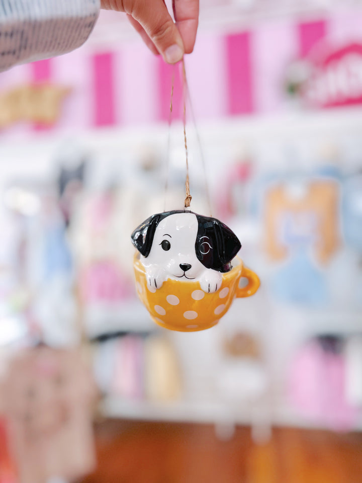 Pups In Cups Hanging Planter