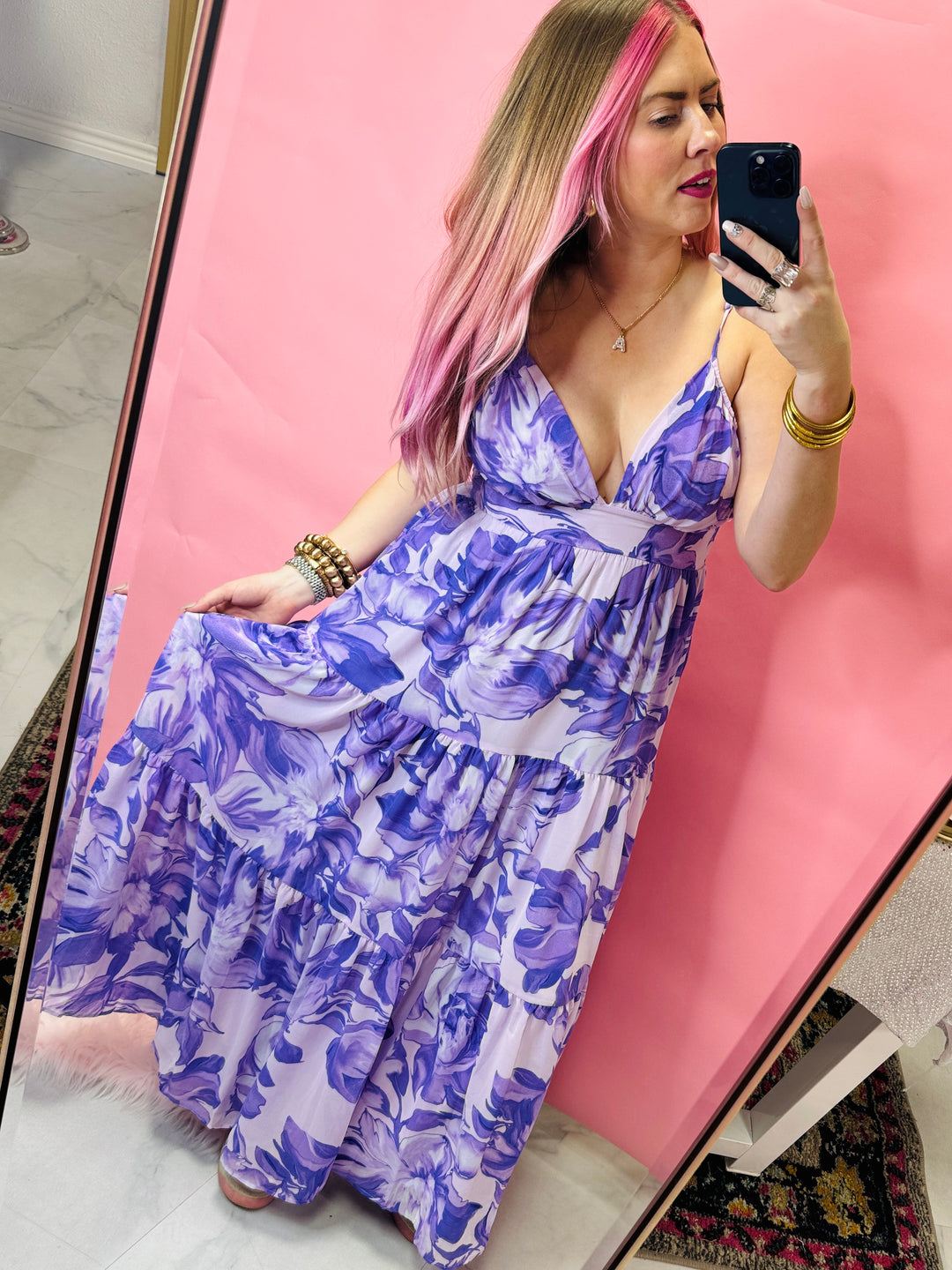 The Chloe Purple Dress