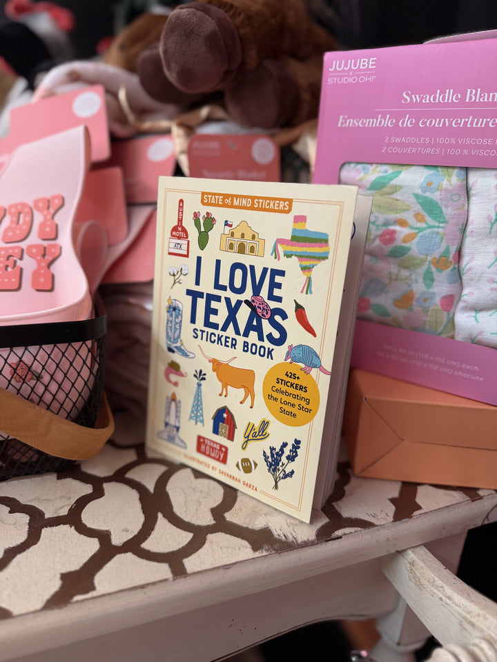 I Love Texas Sticker Book
