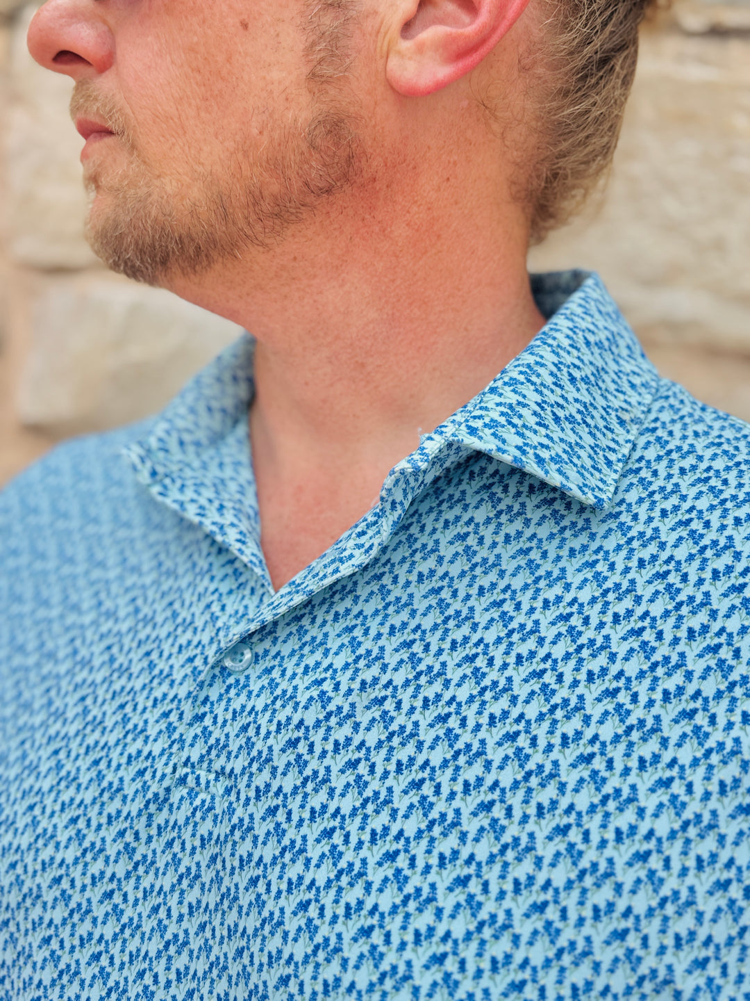 Bluebonnet Overload Polo