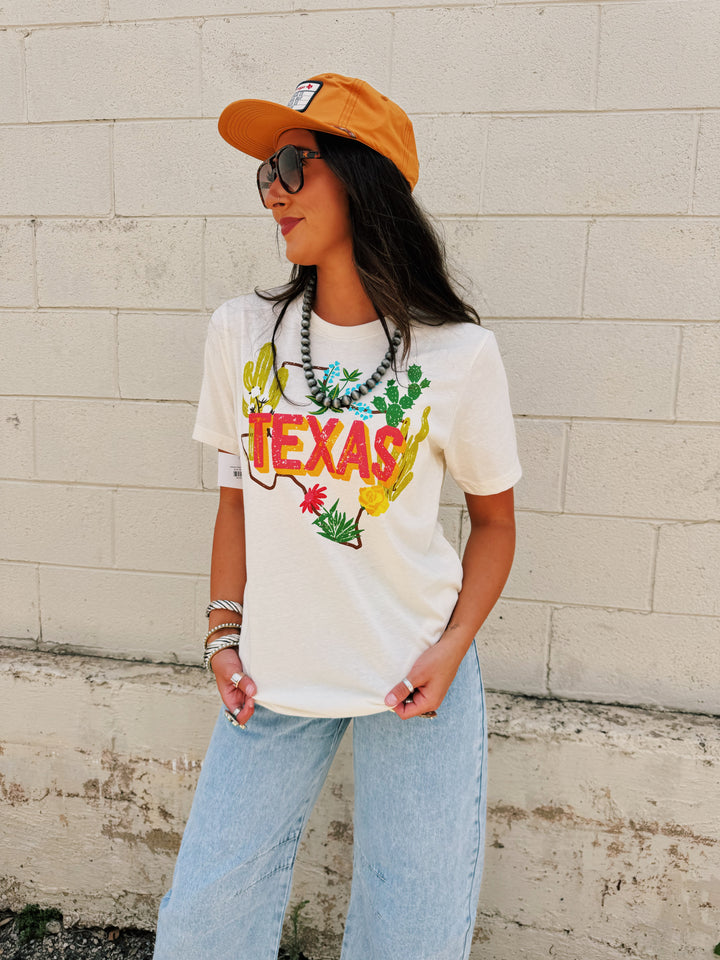 Wildflower & Wander Texas Tee