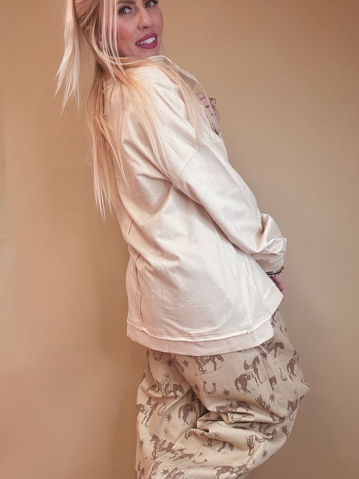 The Alice Button Up Top