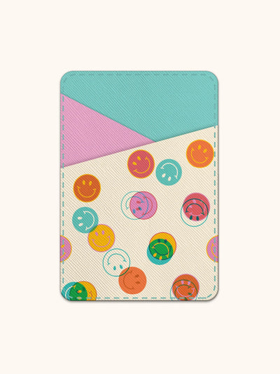 Happy Trails Stick-On Cell Phone Wallet
