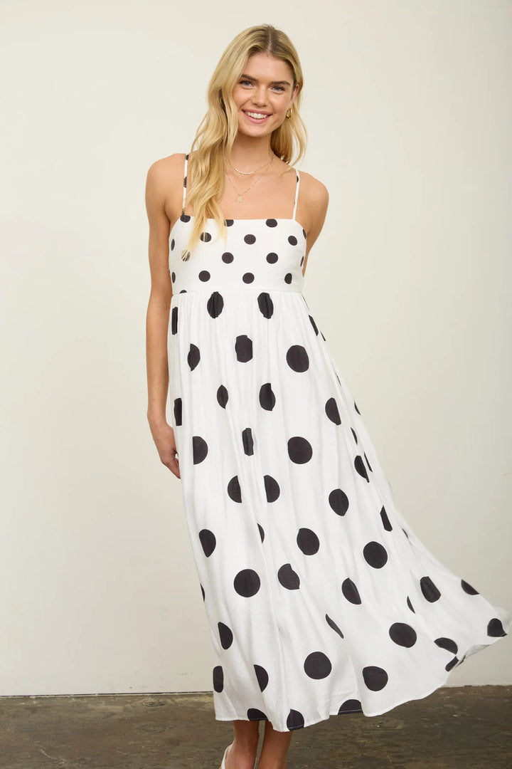 Empire Polka Dot Dress