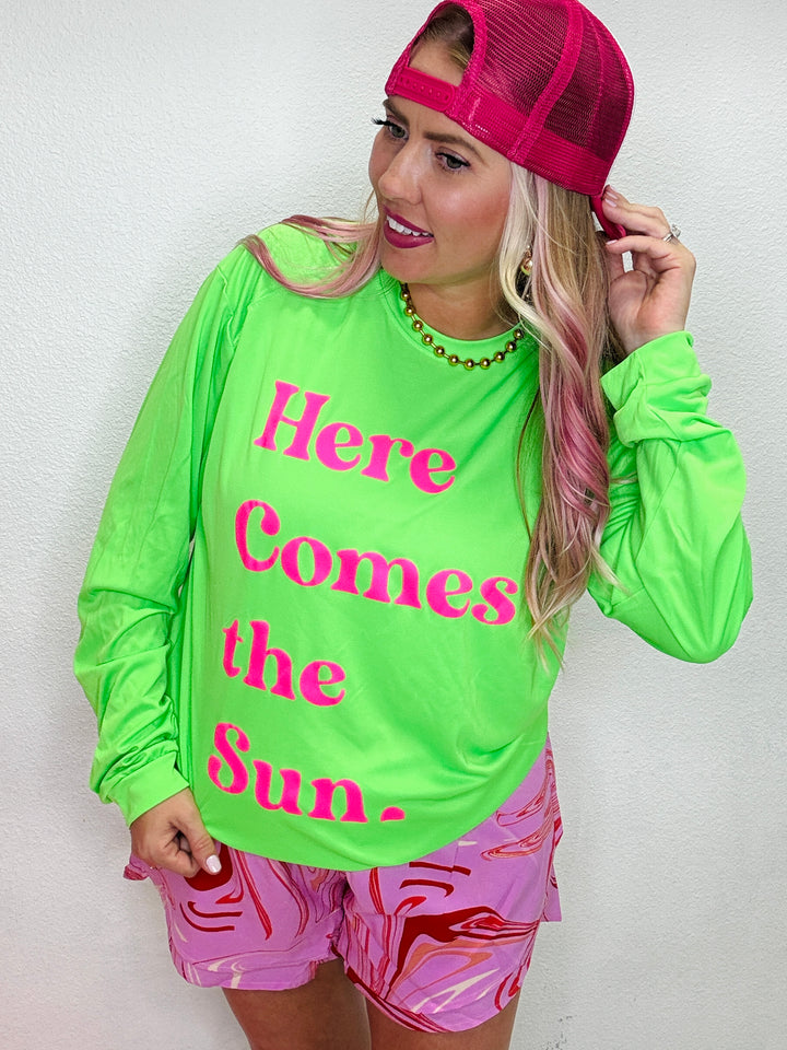 Here Comes The Sun SPF 50 Long Sleeve Tee