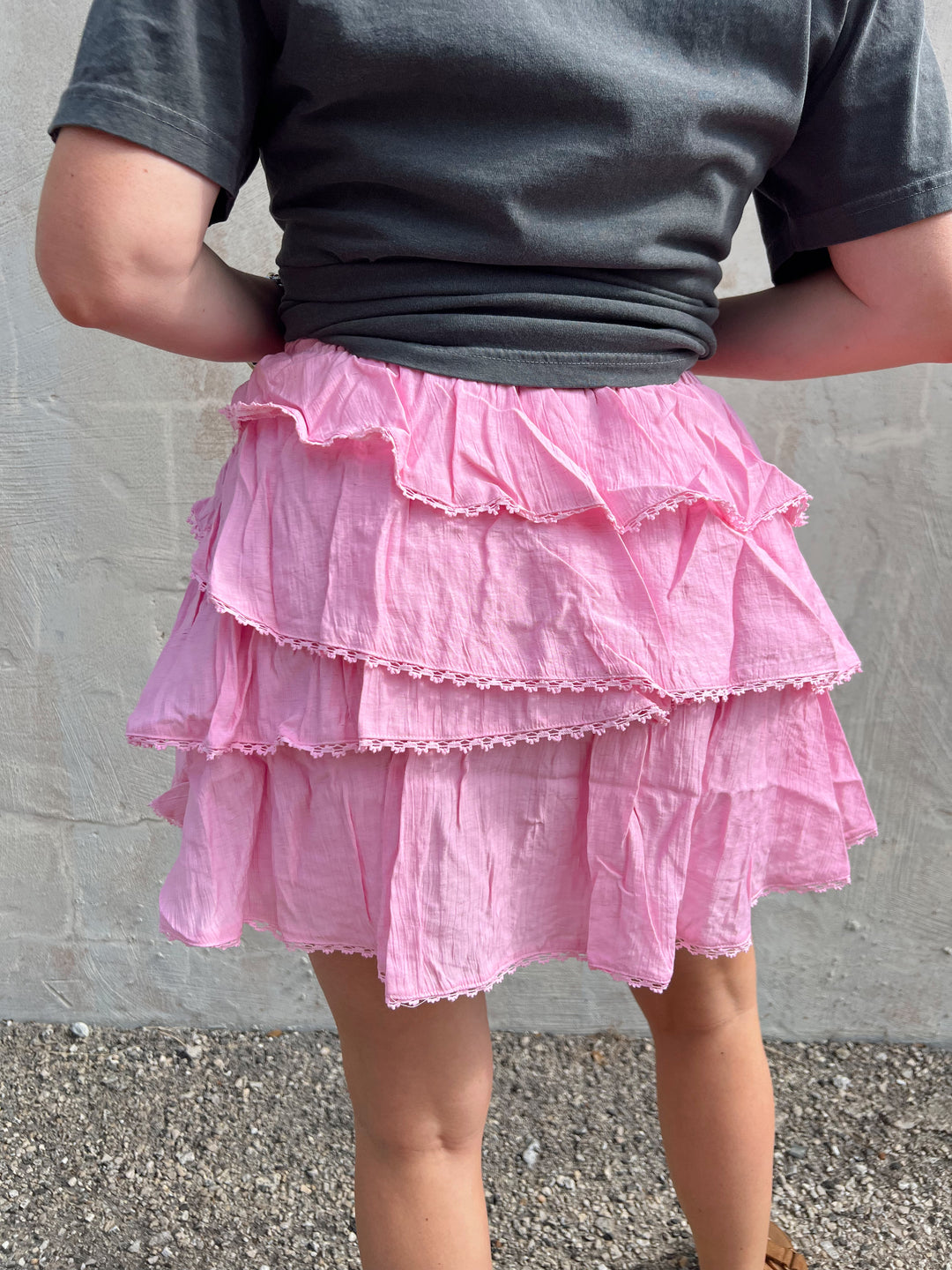 Twirl Me Away Ruffle Skirt