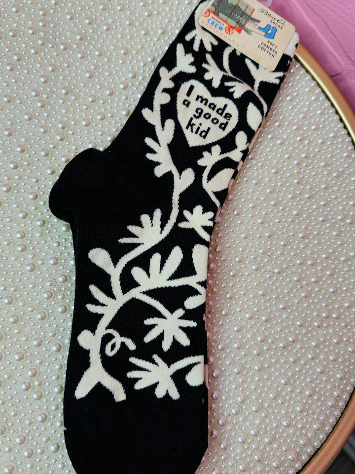 I Made A Good Kid Socks