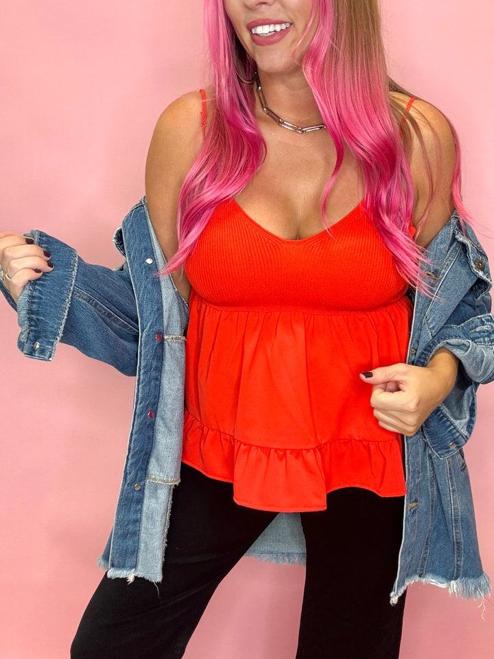 The Elena Tiered Tank