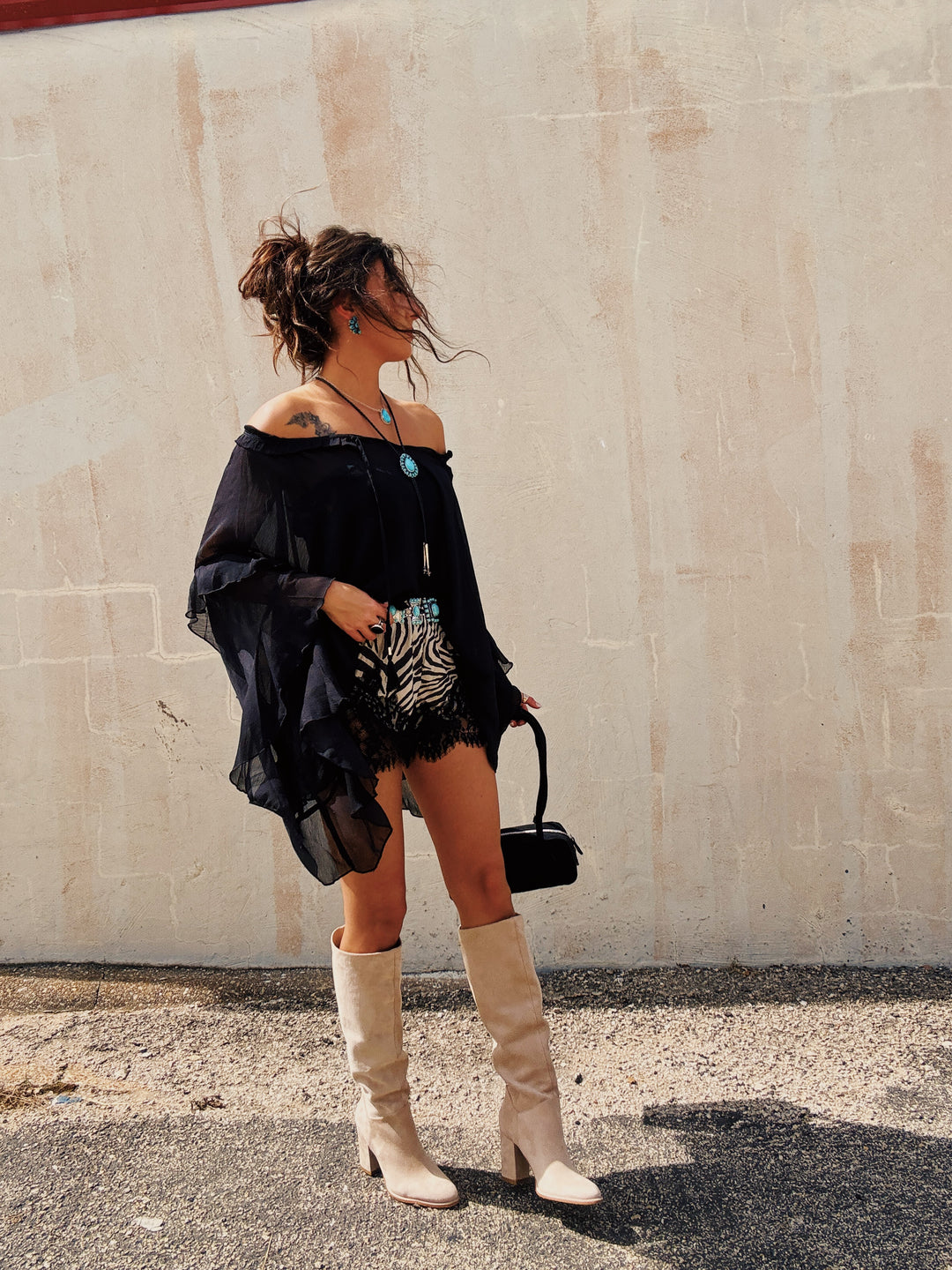 Wild Lace Lounge Shorts