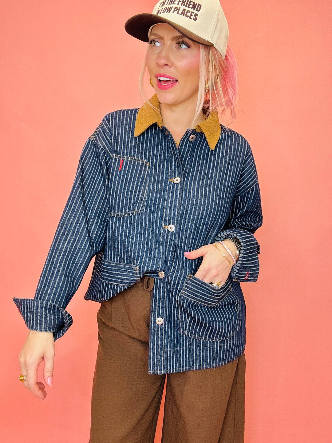 The Stellar Denim Shacket