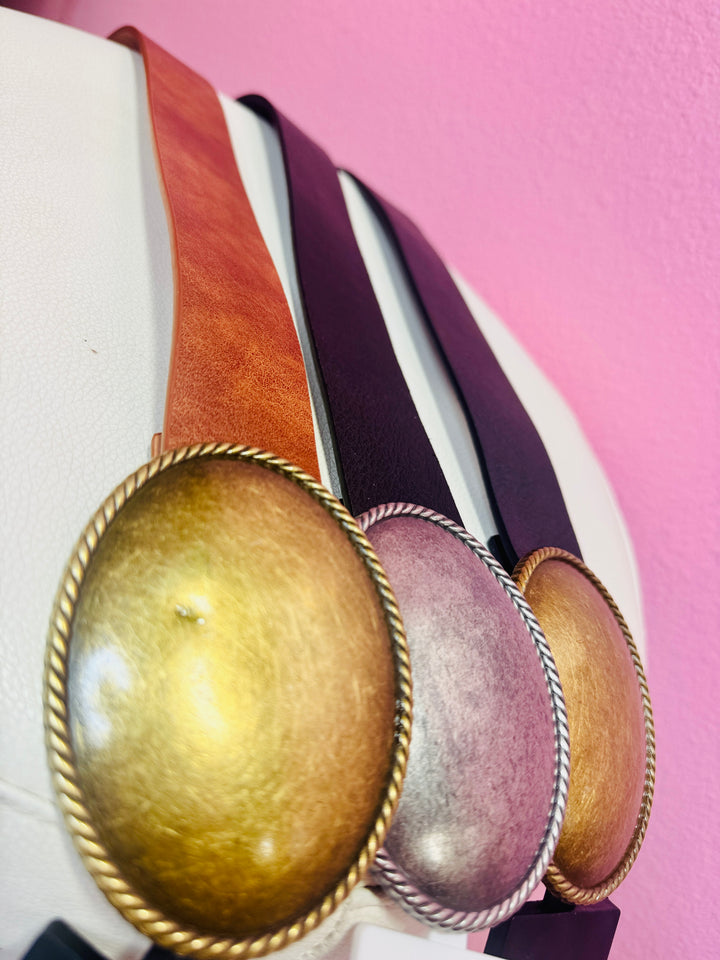 Frontier Chic Leather Belt