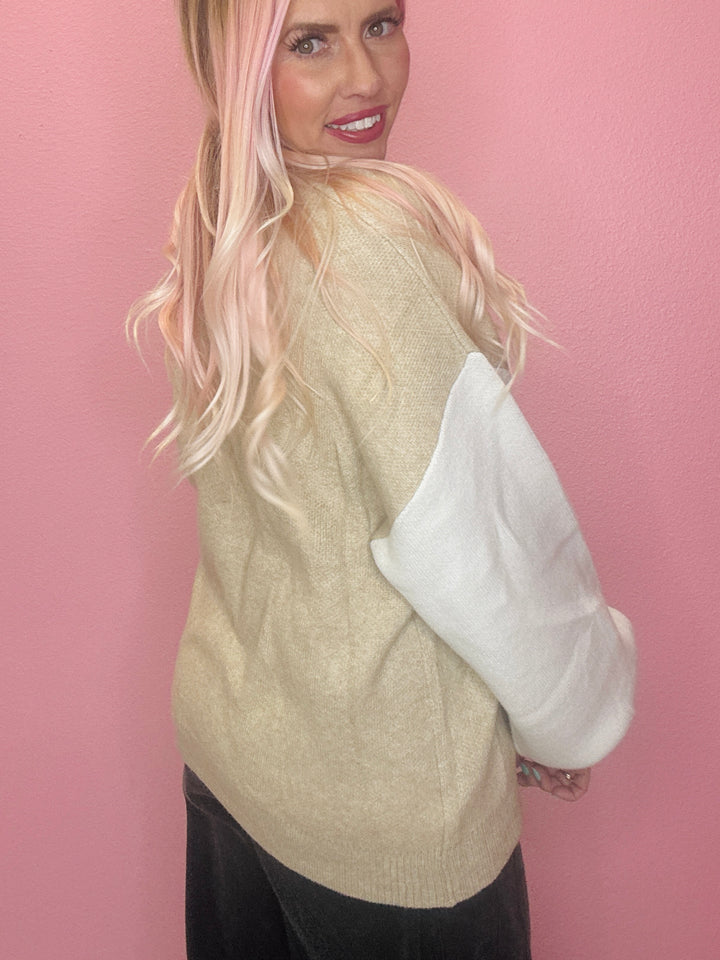 Yin Yang Long Sleeve Sweater