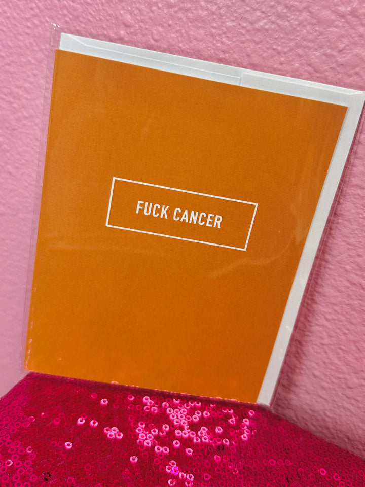 Fuck Cancer Card