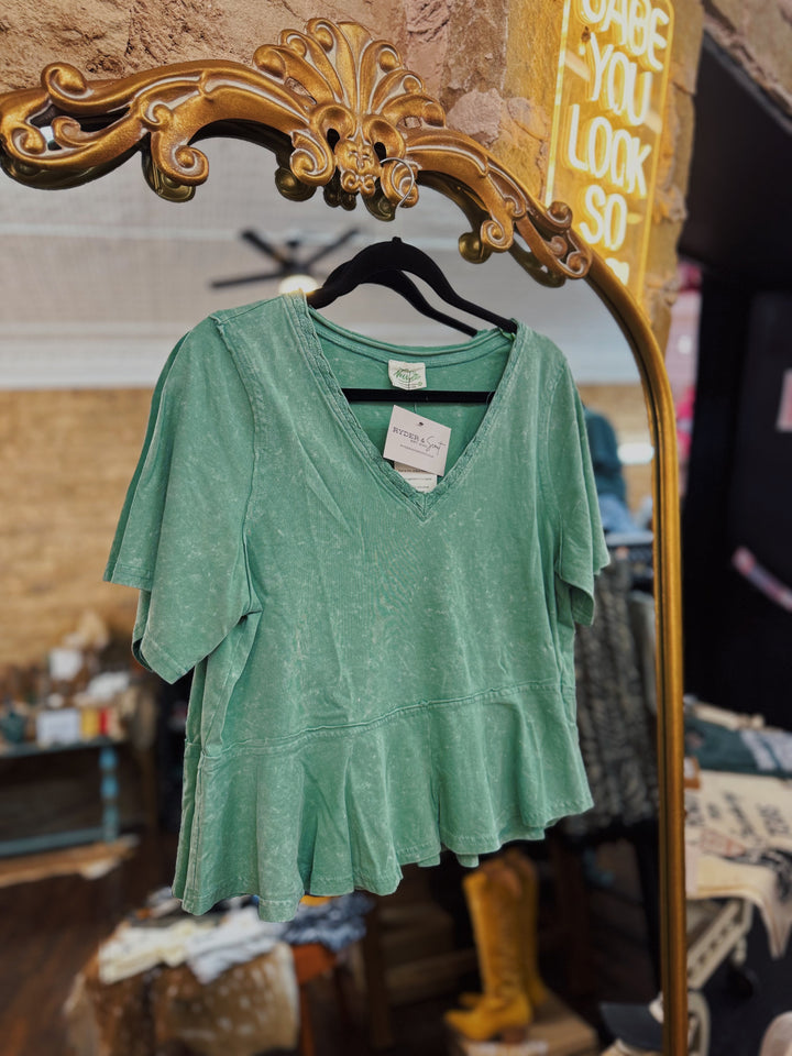 The Penny Peplum Top