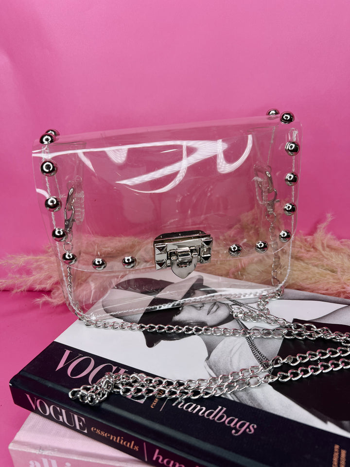 Stevie Clear Crossbody Bag