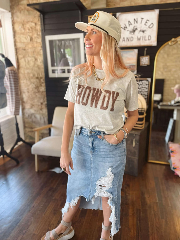 The Trendsetter Denim Skirt