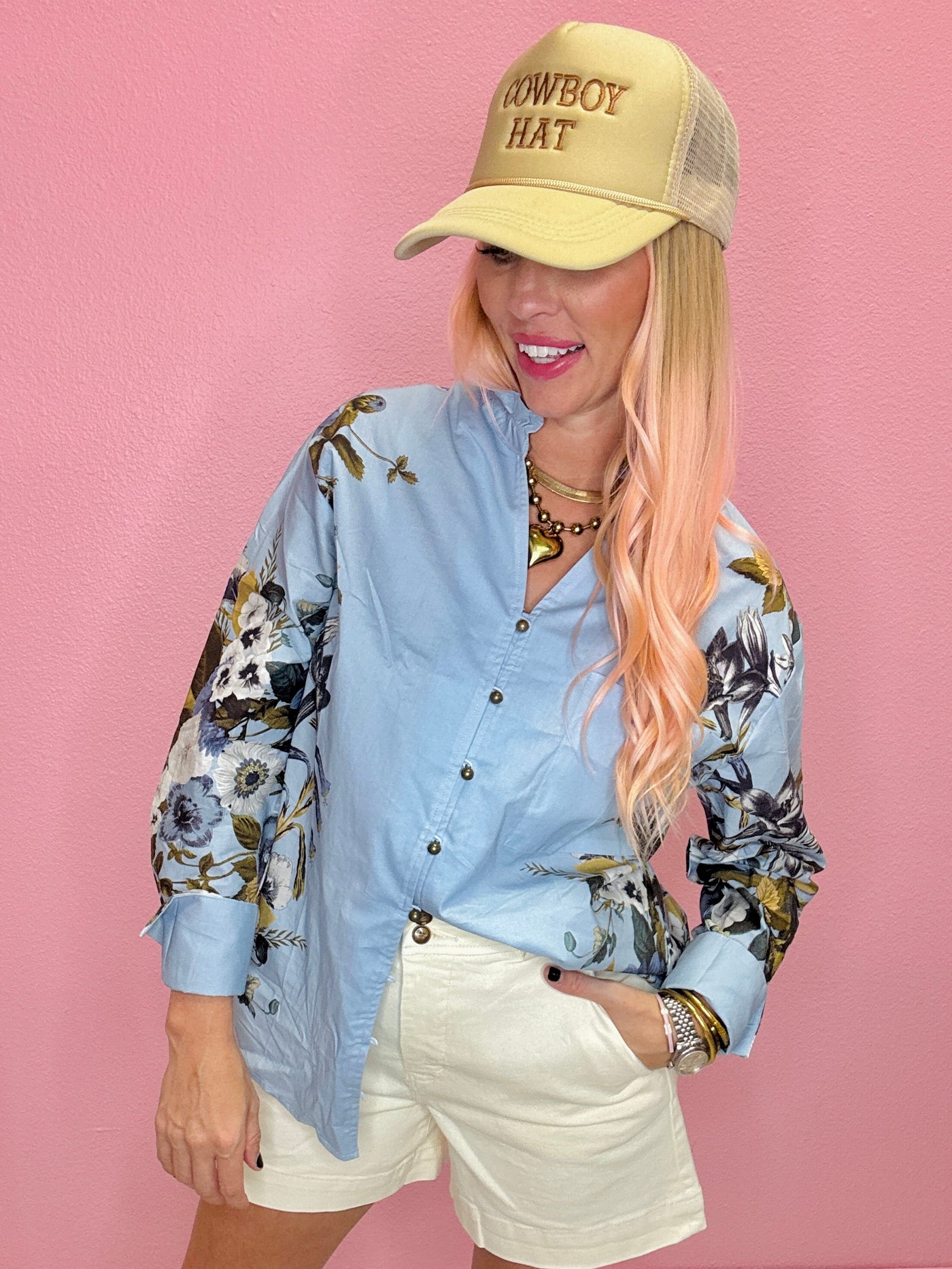The Chambray Lux Top