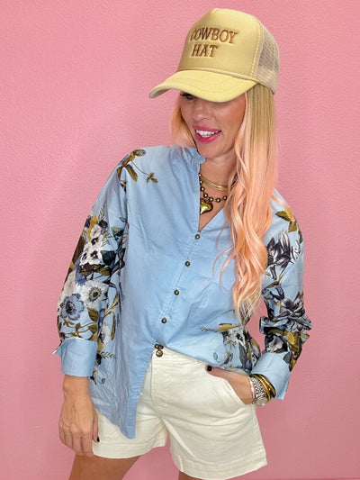 The Chambray Lux Top