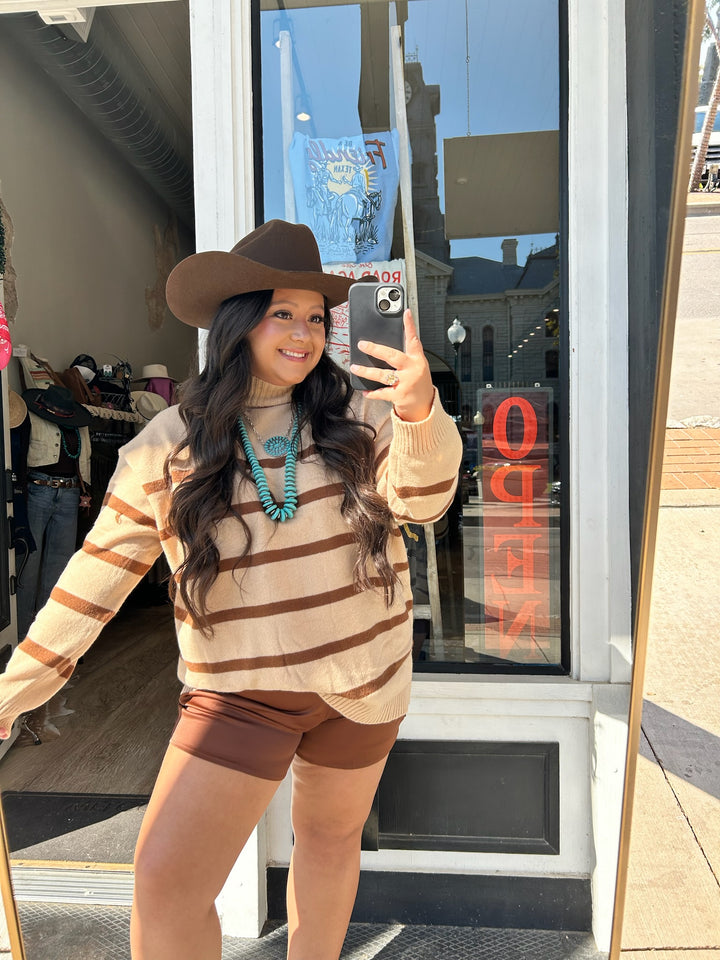 The Frannie Striped Sweater