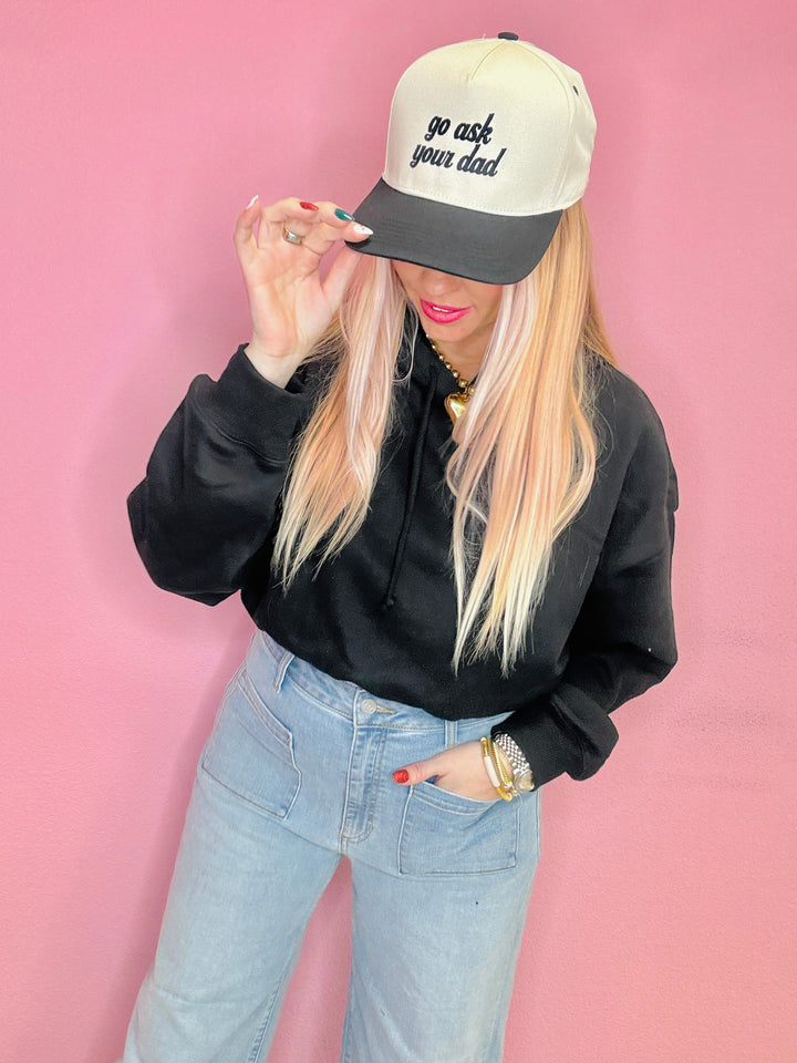 The Amber Crop Wide Leg Jeans