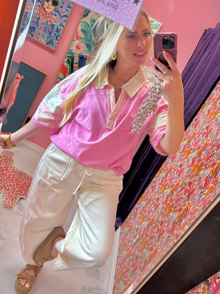 The Jojo Collared Top