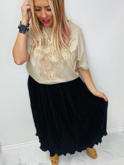 The Lea Pleated Skirt