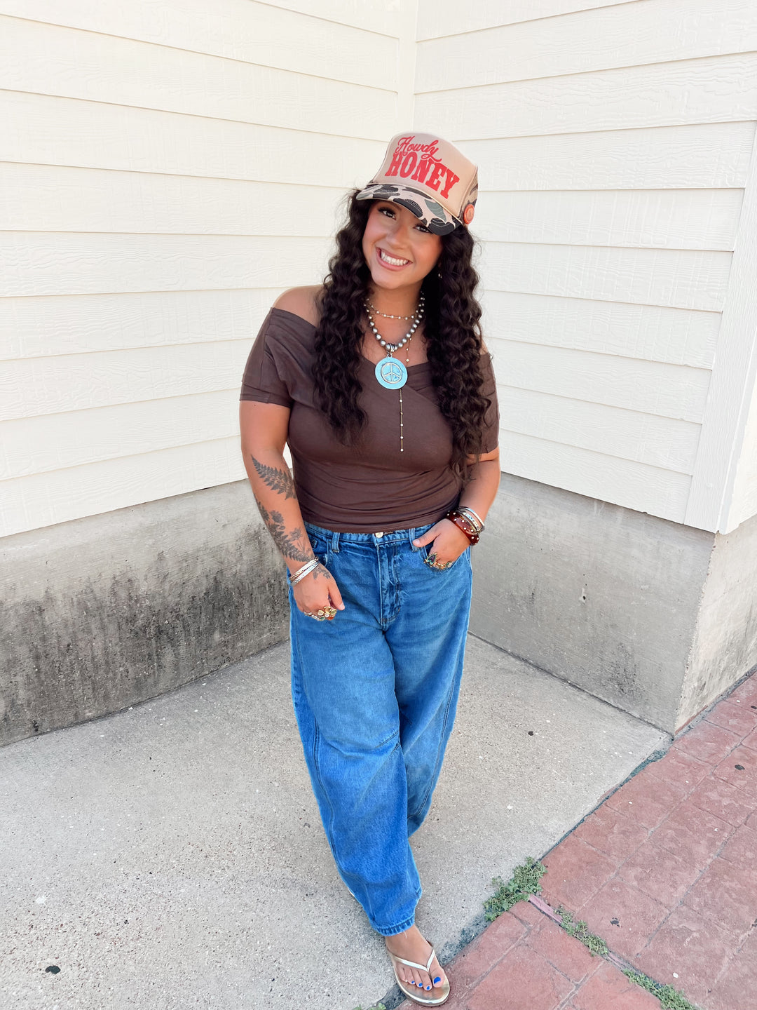 The Whitley Wrap Top