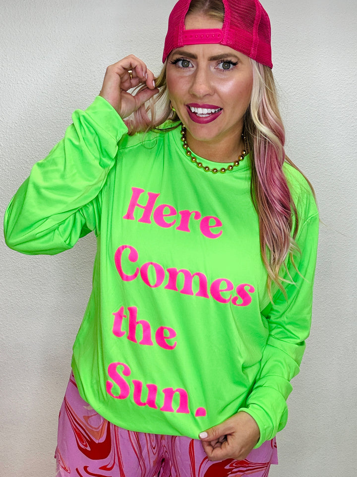 Here Comes The Sun SPF 50 Long Sleeve Tee