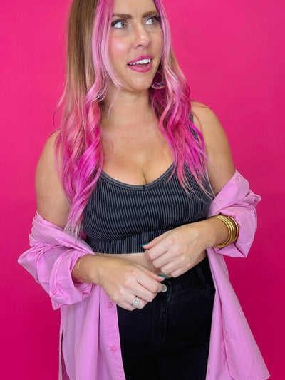 The Lyla Ribbed Padded Bra