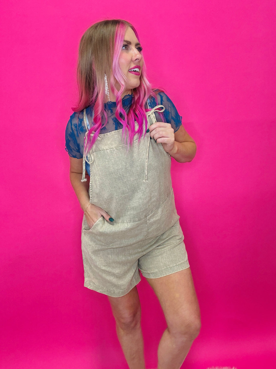 The Sam Linen Romper