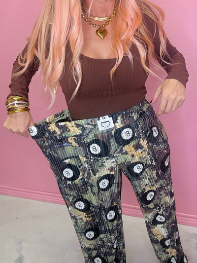 Lucky Shot Plisse Pants