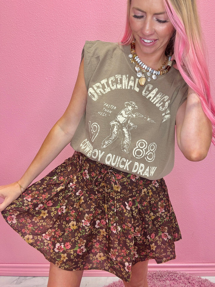 The Daisy Floral Skirt