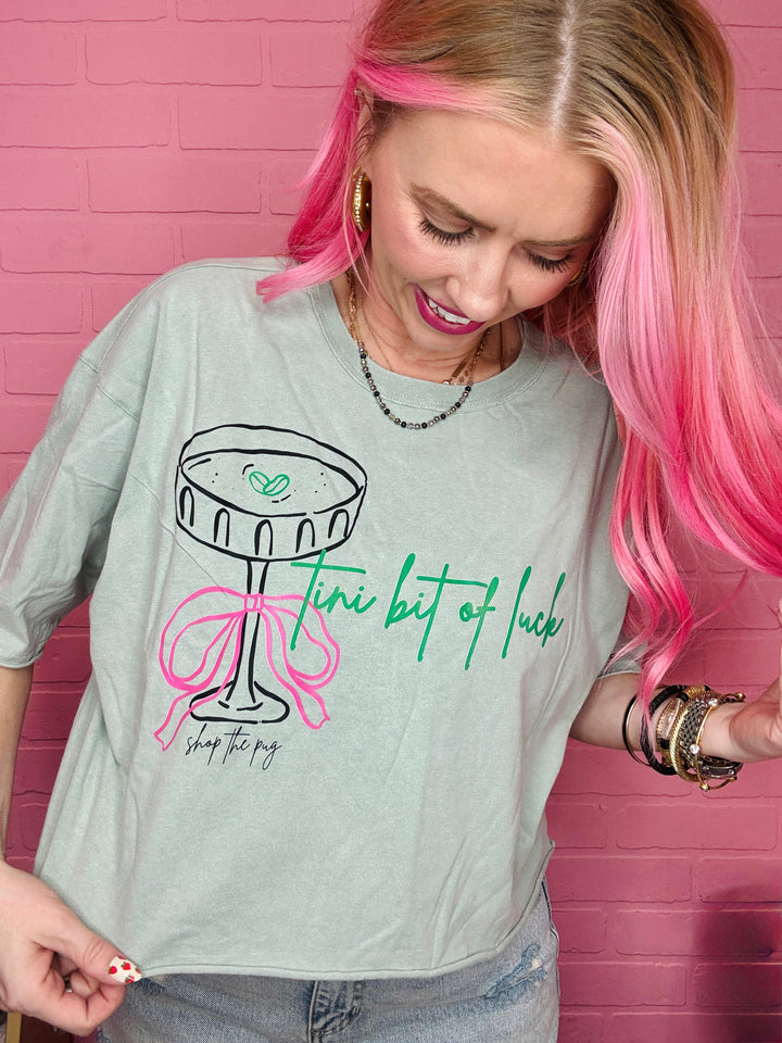 Tini Bit Of Luck Crop Top