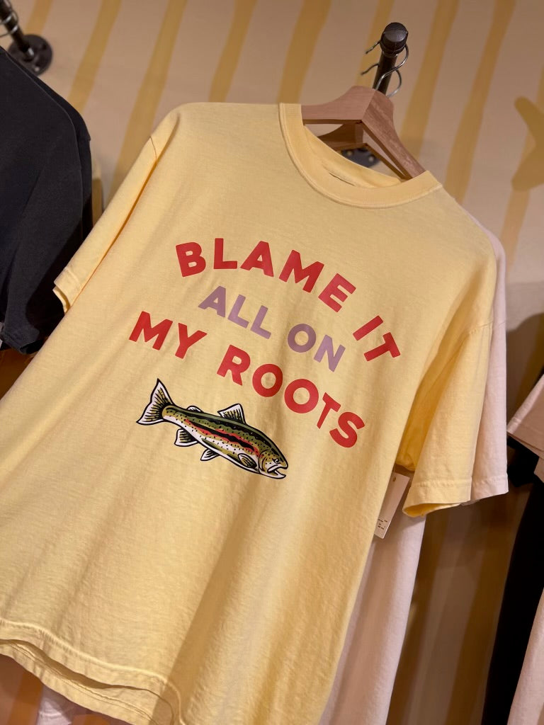 Blame It On My Roots Graphic Tee