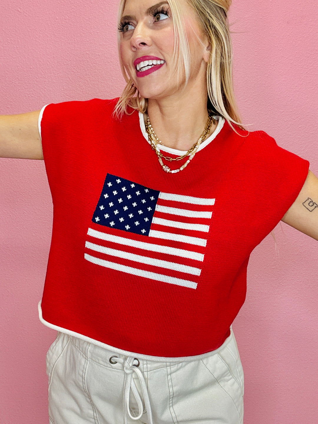 Star-Spangled Chic Vest
