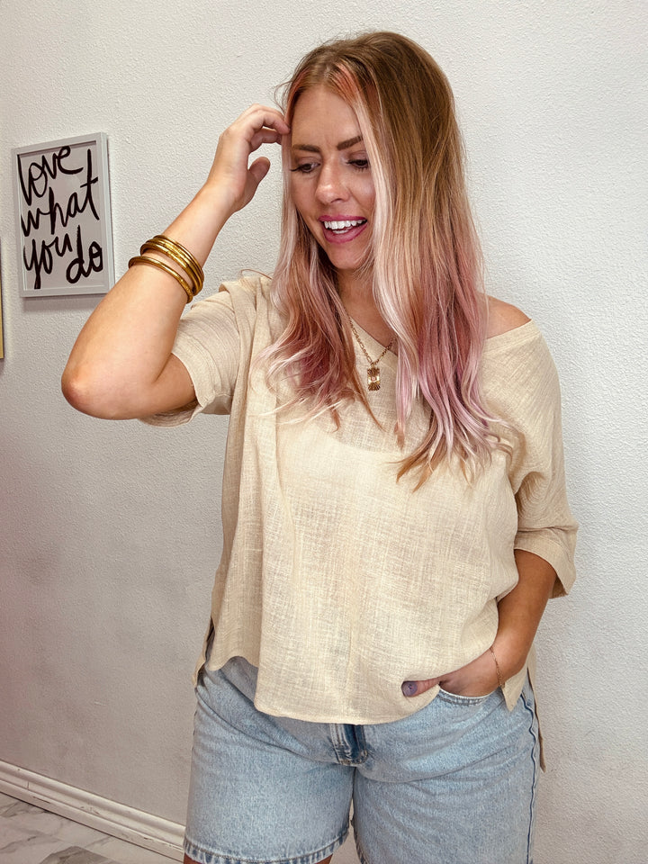 The Brianna Oversized Dolman Top