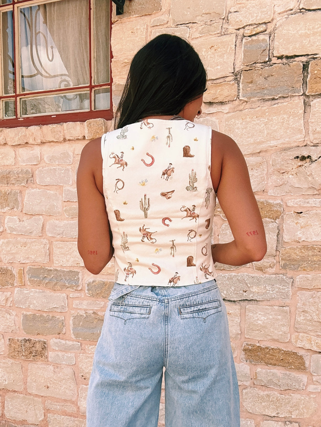 Bluebonnet Babe Vest