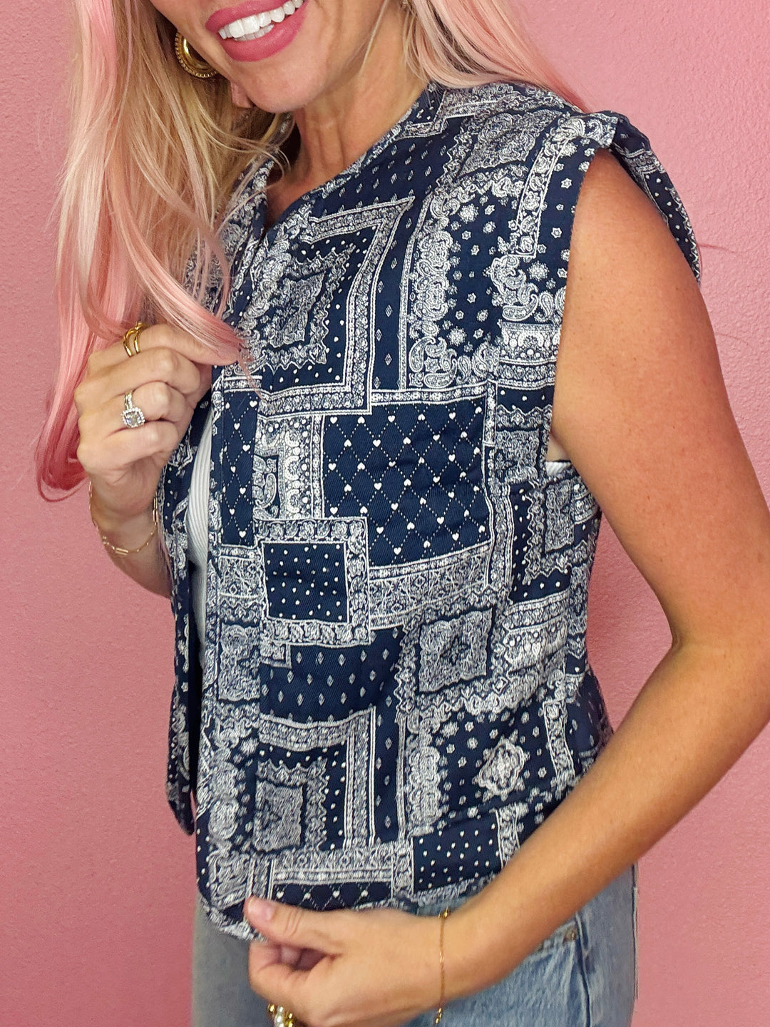 The Bandana Breeze Vest