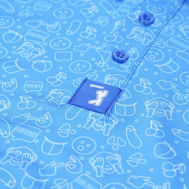 Risky Texts Men’s Polo Shirt