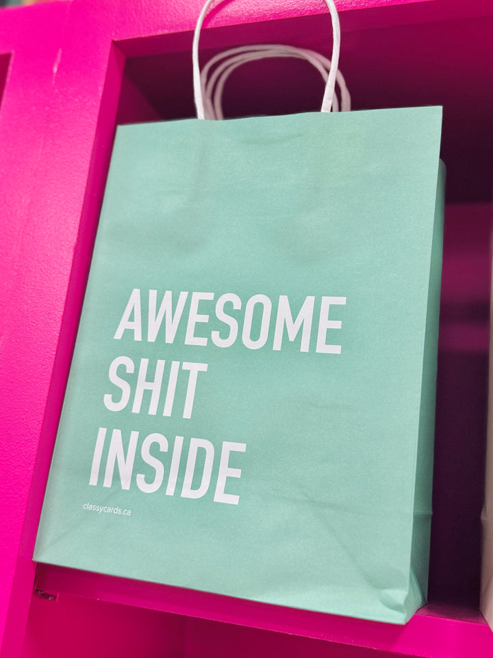 Awesome Shit Inside Gift Bag