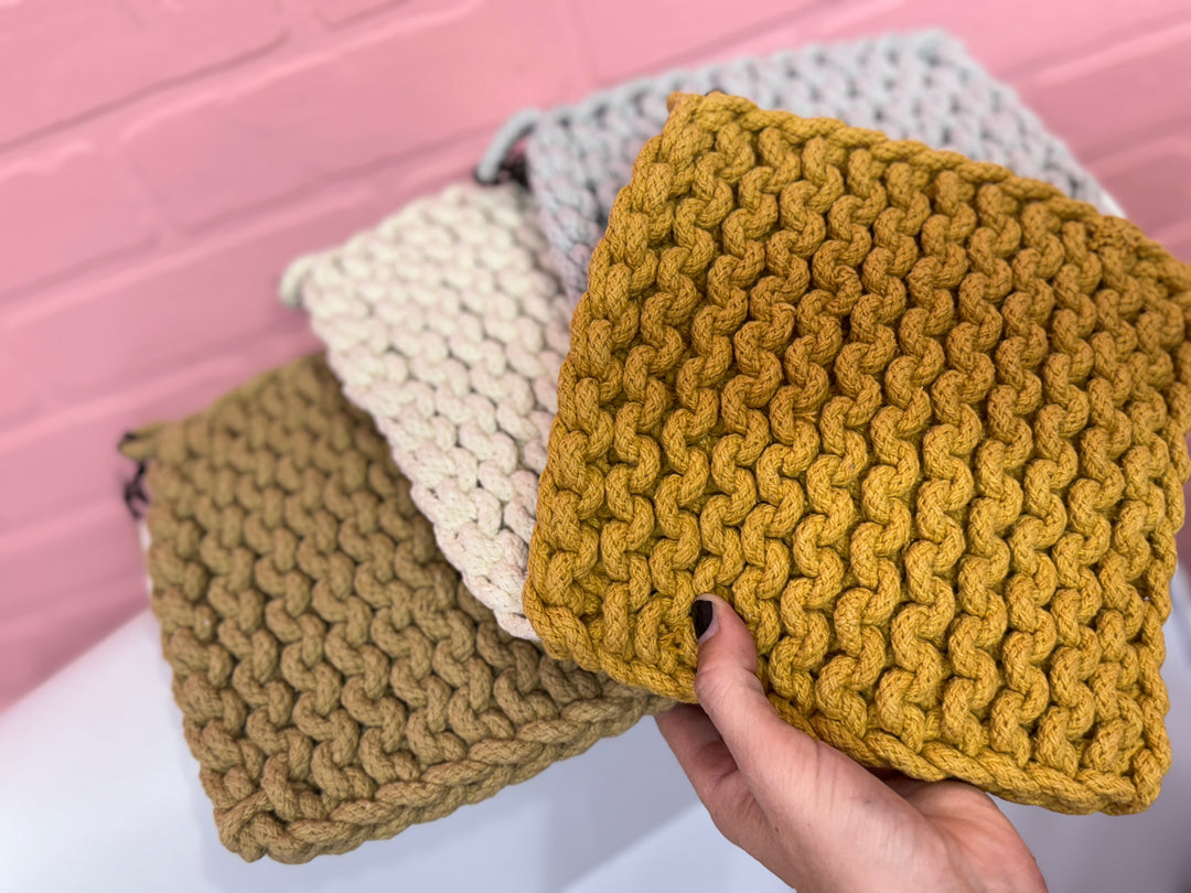 Cotton Crochet Potholders