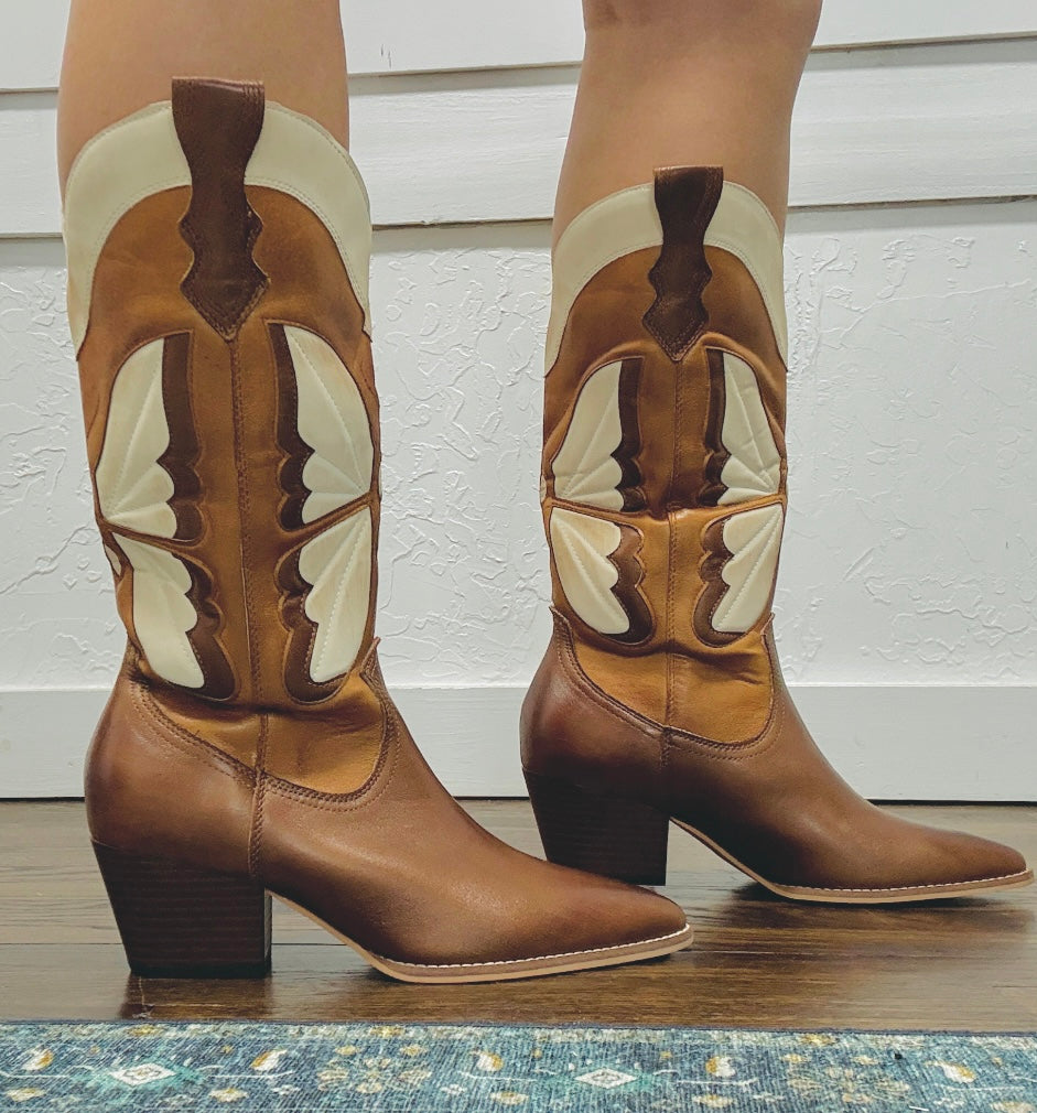 The Dolly Camel Cowboy Boots