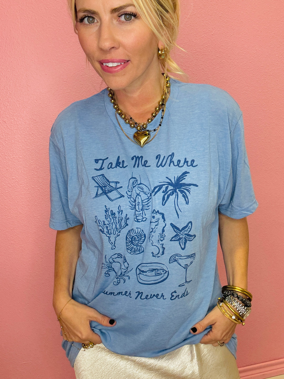 Summer Never Ends Graphic Tee