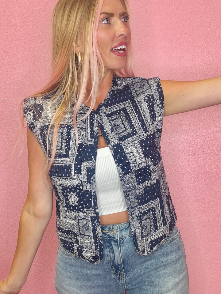 The Bandana Breeze Vest