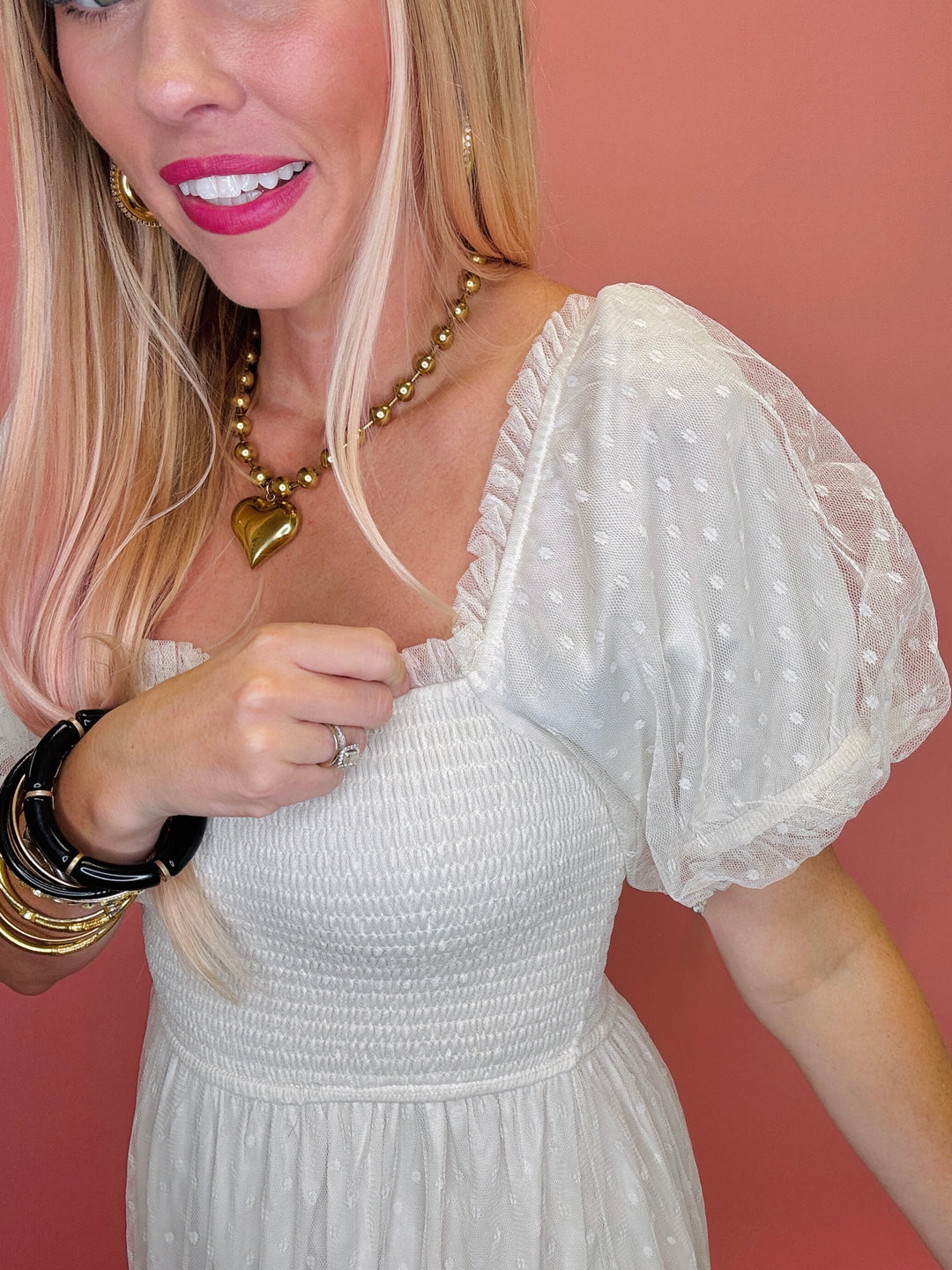 When In Rome Tulle Midi Dress