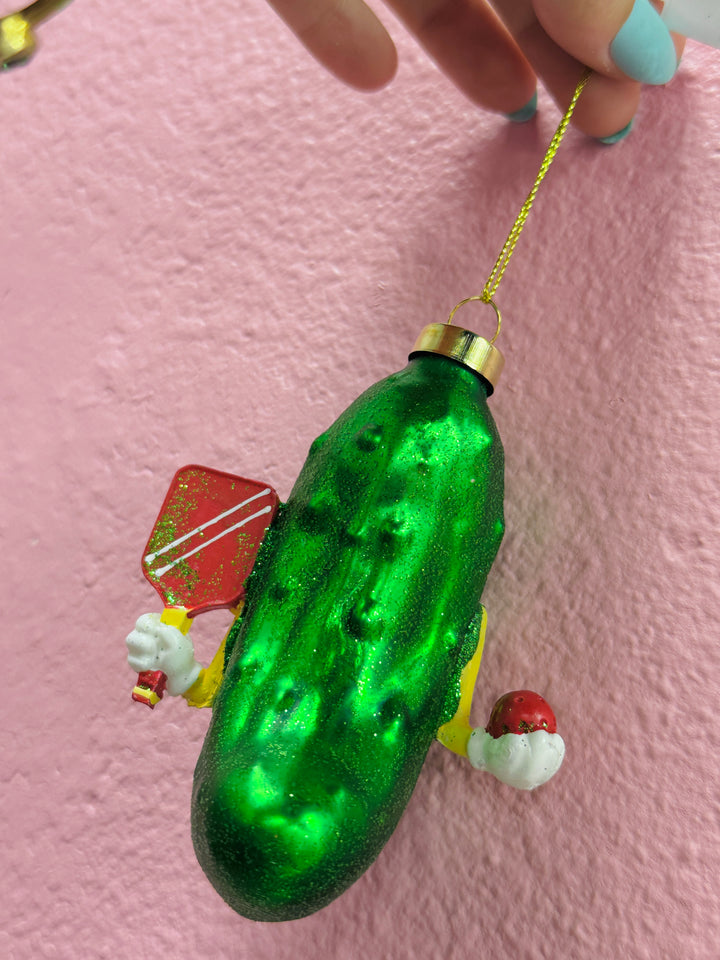 Festive Pickle Play Ornament